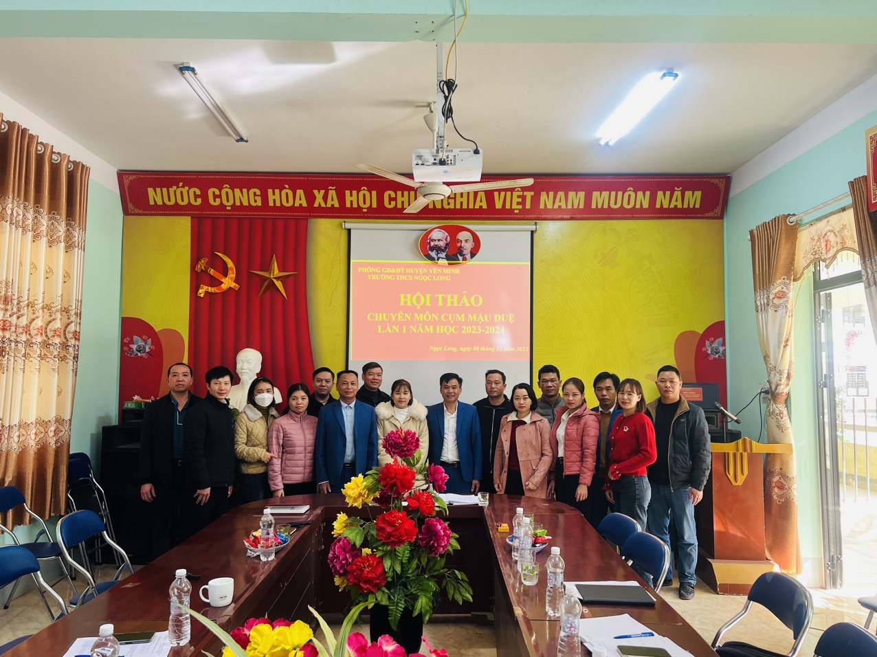Sinh hoạt chuyên môn cụm Mậu Duệ